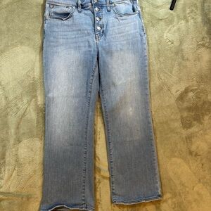 Madewell Blue Ankle Cropped Jeans